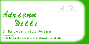 adrienn willi business card